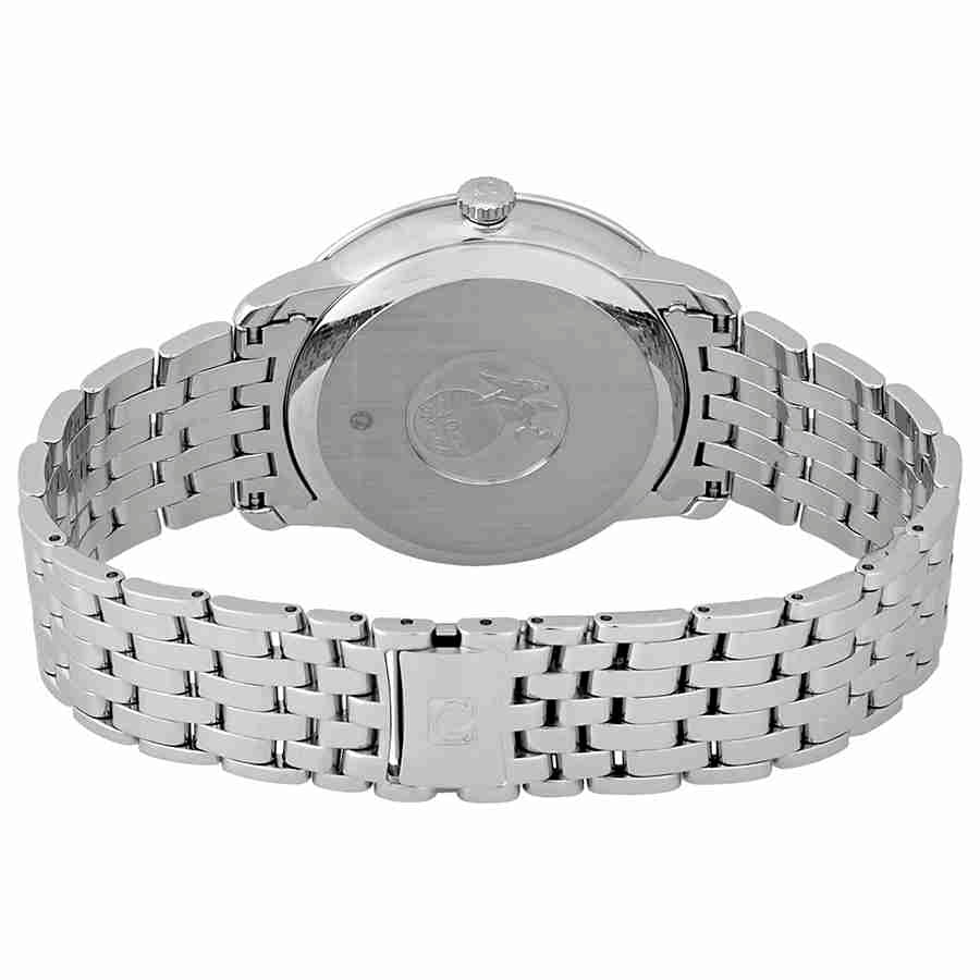 Omega De Ville Prestige Co-Axial Automatic Grey Dial Silver Steel Strap Watch for Men - 424.10.40.20.06.001 Buy Now By Omega