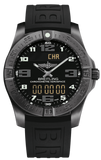 Breitling Aerospace Evo Black Dial Black Rubber Strap Watch for Men - V79363101B1S1 Buy Now By Breitling