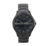 Armani Exchange Hampton Chronograph Black Dial Black Steel Strap Watch For Men - AX2104 Buy Now By Armani Exchange