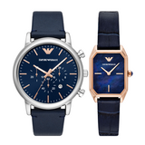 Emporio Armani Gioia Quartz Mother of Pearl Blue Dial Blue Leather Strap Watch For Women - AR11426 Buy Now By Emporio Armani