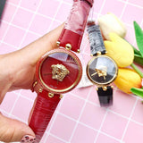 Versace Palazzo Empire Red Dial Red Leather Strap Watch for Women - VCO120017 Buy Now By Versace