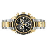 Versace V-Ray Chronograph Black Dial Two Tone Steel Strap Watch For Men - VE2I00421 Buy Now By Versace