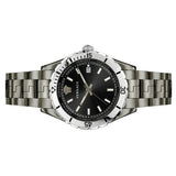 Versace Hellenyium Quartz Black Dial Grey Steel Strap Watch For Men - VE3A00620 Buy Now By Versace