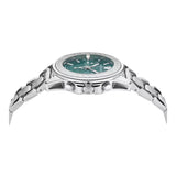 Versace Greca Action Chronograph Quartz Green Dial Silver Steel Strap Watch for Men - VE3J00422 Buy Now By Versace