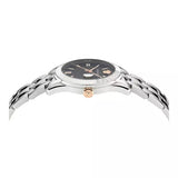 Versace Greca Time Quartz Black Dial Silver Steel Strap Watch For Men - VE3K00322 Buy Now By Versace