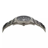 Versace Greca Time Quartz Black Dial Grey Steel Strap Watch for Men - VE3K00622 Buy Now By Versace