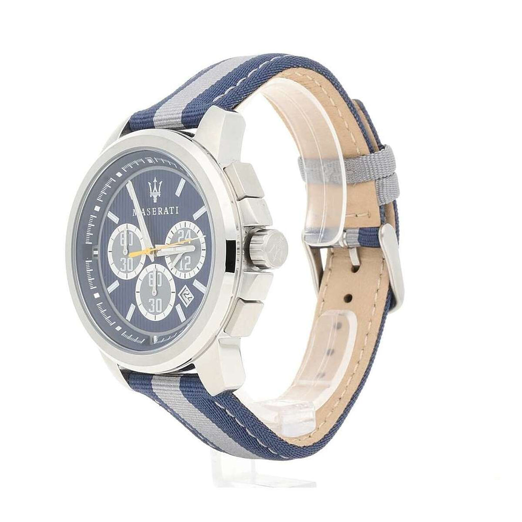 Maserati Royale 44mm Stainless Steel Fiber Strap Watch For Men - R8871637001 Buy Now By Maserati