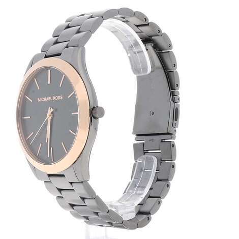 Michael Kors Runway Quartz Grey Dial Grey Steel Strap Watch For Women - MK8576 Buy Now By Michael Kors