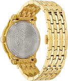 Versace Code Quartz Silver Dial Gold Steel Strap Watch For Men - VEPO00420 Buy Now By Versace