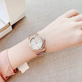 Versace V-Motif Silver Dial Two Tone Steel Strap Watch for Women - VERE00718 Buy Now By Versace