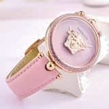 Versace Palazzo Empire Pink Dial Pink Leather Strap Watch for Women - VCO030017 Buy Now By Versace