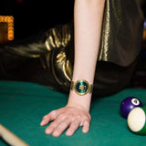 Versace Palazzo Empire Greca Green Dial Gold Mesh Bracelet Watch for Women - VEDV00819 Buy Now By Versace