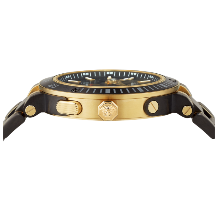 Versace V Extreme Pro Two Tone Dial Stainless Steel Strap Watch for Men - VCN040017 Buy Now By Versace