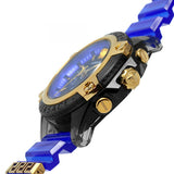 Versace Icon Active Chronograph Black Dial Blue Rubber Strap Watch For Men VEZ700521 Buy Now By Versace