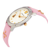 Versace Audrey Quartz White Dial Pink Leather Strap Watch for Women - VELR00119 Buy Now By Versace