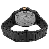 Versace Chain Reaction Quartz Black Dial Black Steel Strap Watch for Men - VEDY00719 Buy Now By Versace
