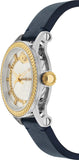 Versace Viamond Quartz White Dial Blue Leather Strap Watch For Men - VEPO00120 Buy Now By Versace