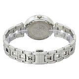 Versace Crystal Gleam Guilloche Black Dial Silver Steel Strap Watch for Women - VAN030016 Buy Now By Versace