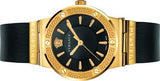 Versace Greca Black Dial Black Leather Strap Watch for Women - VEVH00320 Buy Now By Versace