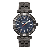 Versace Greca Sport Quartz Black Dial Black Steel Strap Watch For Men - VEZ300621 Buy Now By Versace