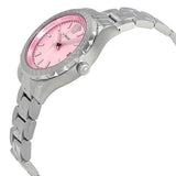 Versace Hellenyium Pink Dial Silver Steel Strap Watch for Women - V12010015 Buy Now By Versace