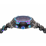 Versace Icon Active Chronograph Quartz Black Dial Black Steel Strap Watch For Men - VEZ701022 Buy Now By Versace