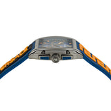 Versace Iconic Dominus Chronograph Blue Dial Blue Rubber Strap Watch For Men - VE6H00323 Buy Now By Versace