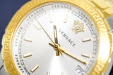 Versace Hellenyium Silver Dial Two Tone Steel Strap Watch for Women - V12030015 Buy Now By Versace