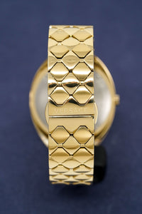Versace Shadov Quartz Gold Dial Gold Steel Strap Watch for Women - VEBM00618 Buy Now By Versace