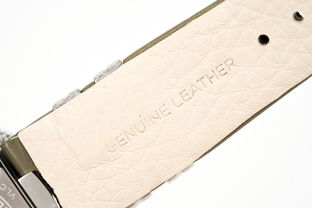 Versace V Metal Icon Silver Dial Silver & Grey Strap Watch for Women - VLC120016 Buy Now By Versace