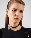 Versace Medusa Lock Icon Gold Dial Red Leather Strap Watch for Women - VEDW00119 Buy Now By Versace