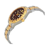 Versace Hellenyium GMT Black Dial Two Tone Steel Strap Watch for Men - V11040015 Buy Now By Versace