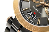 Versace Aion Chronograph Black Dial Grey Steel Strap Watch for Men - VBR050017 Buy Now By Versace