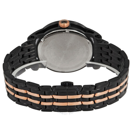 Versace Palazzo Empire Black Dial Two Tone Steel Strap Watch for Men - VERD00618 Buy Now By Versace