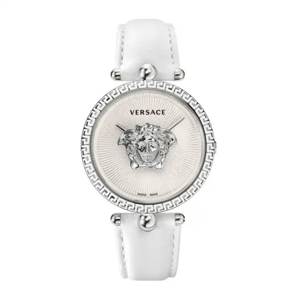 Versace Palazzo Empire White Dial White Leather Strap Watch for Women - VCO010017 Buy Now By Versace
