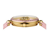 Versace Palazzo Empire Pink Dial Pink Leather Strap Watch for Women - VCO030017 Buy Now By Versace