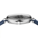 Versace Palazzo Empire Black Dial Blue Leather Strap Watch for Women - VCO080017 Buy Now By Versace