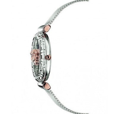 Versace Palazzo Empire Silver Dial Silver Mesh Bracelet Watch for Women - VEDV00419 Buy Now By Versace