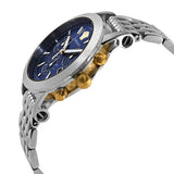 Versace Sport Tech Chronograph Blue Dial Silver Steel Strap Watch for Men - VELT00219 Buy Now By Versace