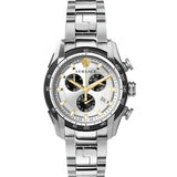 Versace V-Ray Chronograph Quartz Silver Dial Silver Steel Strap Watch For Men - VE2I00321 Buy Now By Versace