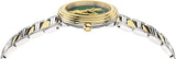 Versace Virtus Quartz Green Dial Two Tone Steel Strap Watch For Women - VET300821 Buy Now By Versace