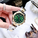 Versace Hellenyium Quartz Green Dial Two Tone Steel Strap Watch For Men - VE3A00720 Buy Now By Versace