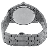 Versace Greca Time Quartz Black Dial Grey Steel Strap Watch for Men - VE3K00622 Buy Now By Versace