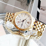 Versace Univers Quartz White Dial Gold Steel Strap Watch for Men - VEBK00518 Buy Now By Versace