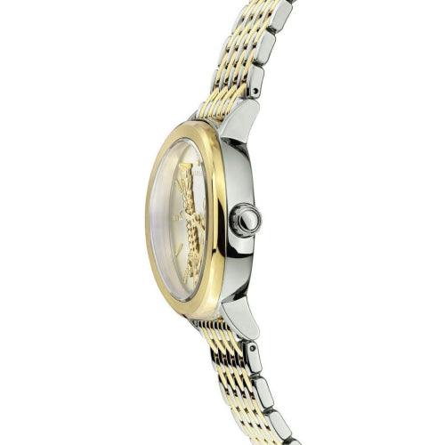 Versace Virtus Quartz White Dial Two Tone Steel Strap Watch for Women - VEHC00719 Buy Now By Versace