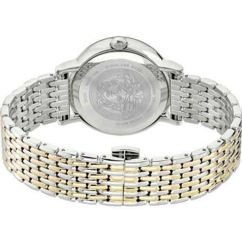 Versace Virtus Quartz White Dial Two Tone Steel Strap Watch for Women - VEHC00719 Buy Now By Versace