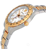 Versace Hellenyium GMT Silver Dial Two Tone Steel Strap Watch for Men - V11030015 Buy Now By Versace