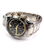 Versace Classic Chronograph Quartz Black Dial Silver Steel Strap Watch For Men - VEV700419 Buy Now By Versace