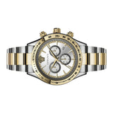 Versace Classic Chronograph Quartz Silver Dial Two Tone Steel Strap Watch For Men - VEV700519 Buy Now By Versace