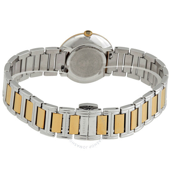 Versace Virtus Quartz White Dial Two Tone Steel Strap Watch For Women - VET300721 Buy Now By Versace